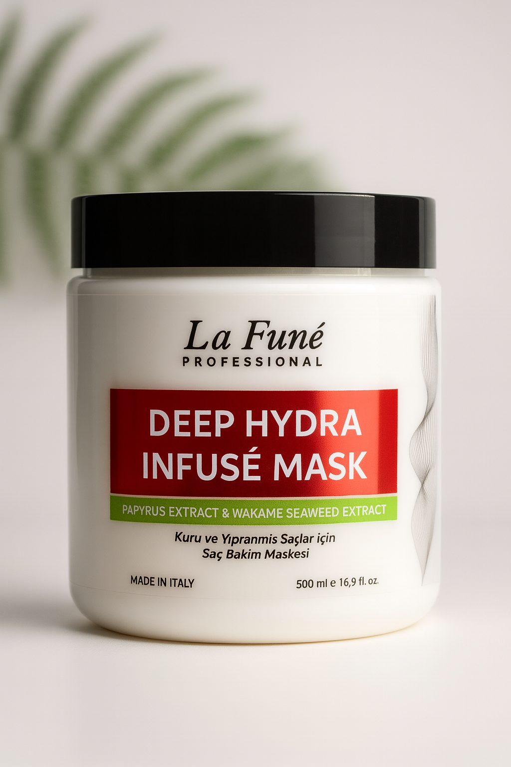 Deep Hydra Infuse İtalyan Formül Kuru Saçlar İçin Derinlemesine Nemlendiricili Bakım Maskesi 500 ml