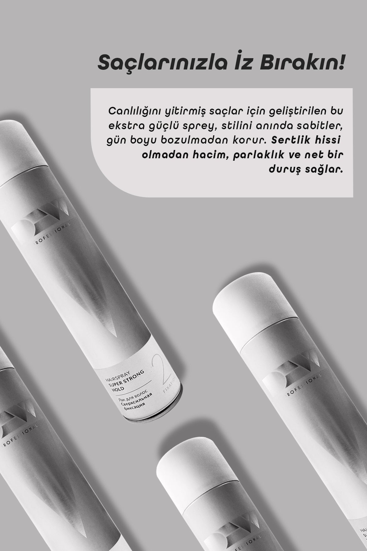 Dew Proffessional Güçlü Tutuş Saç Spreyi No 2 - 500 ml