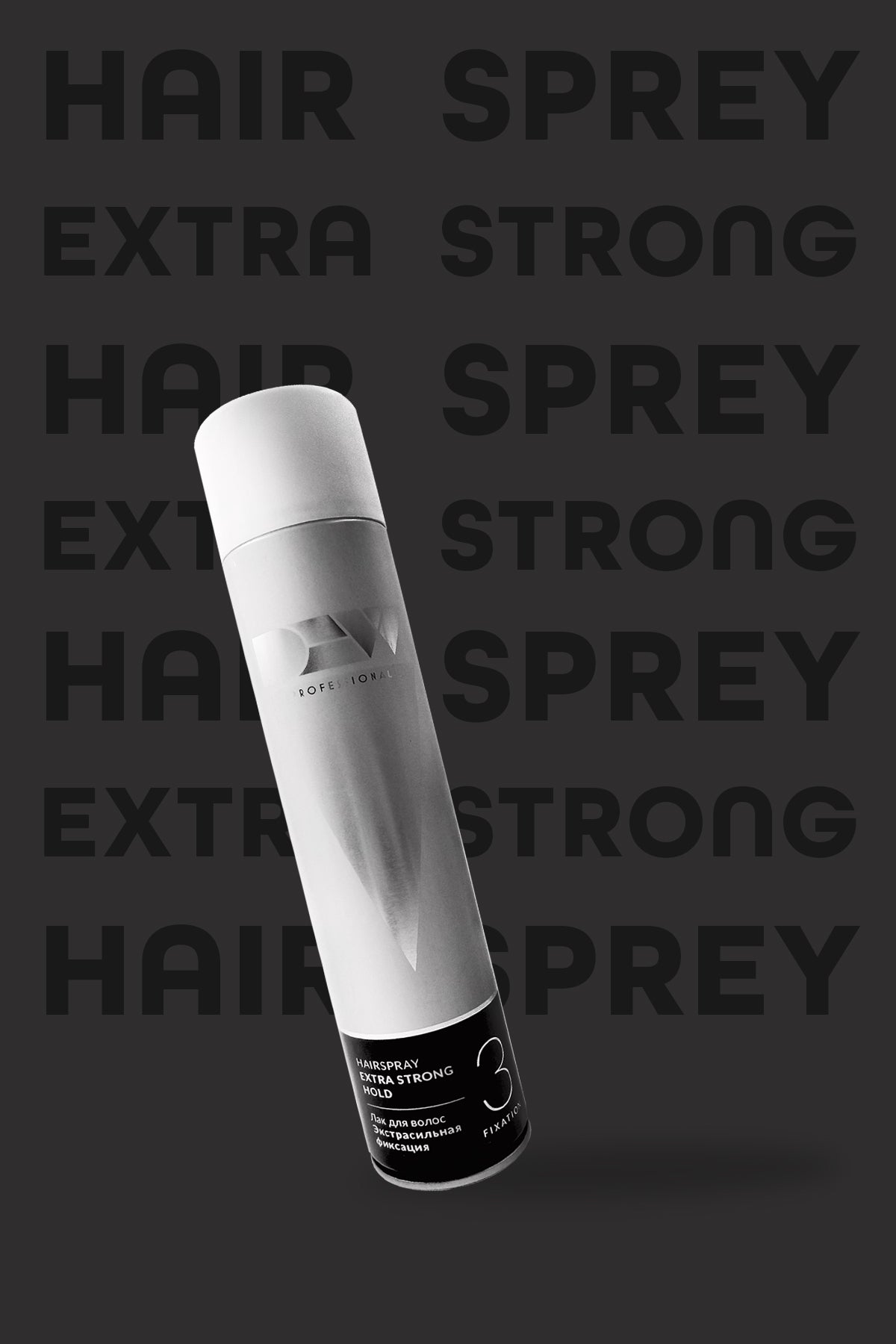 Dew Proffessional Extra Güçlü Tutuş Saç Spreyi No 3 - 500 ml
