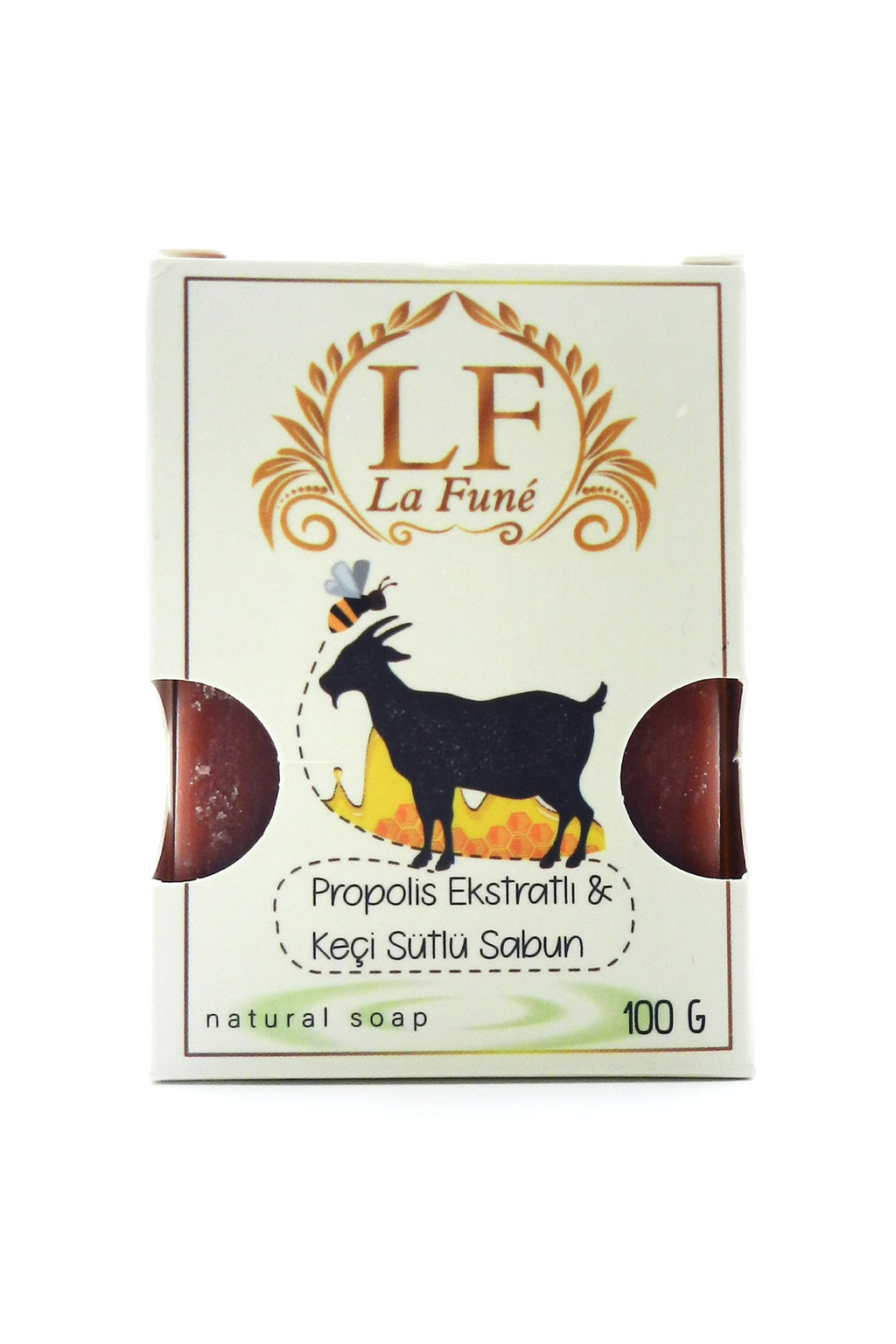 Propolis Ekstratlı Keçi Sütlü Doğal Yüz Ve Vücut Sabunu 100 gr