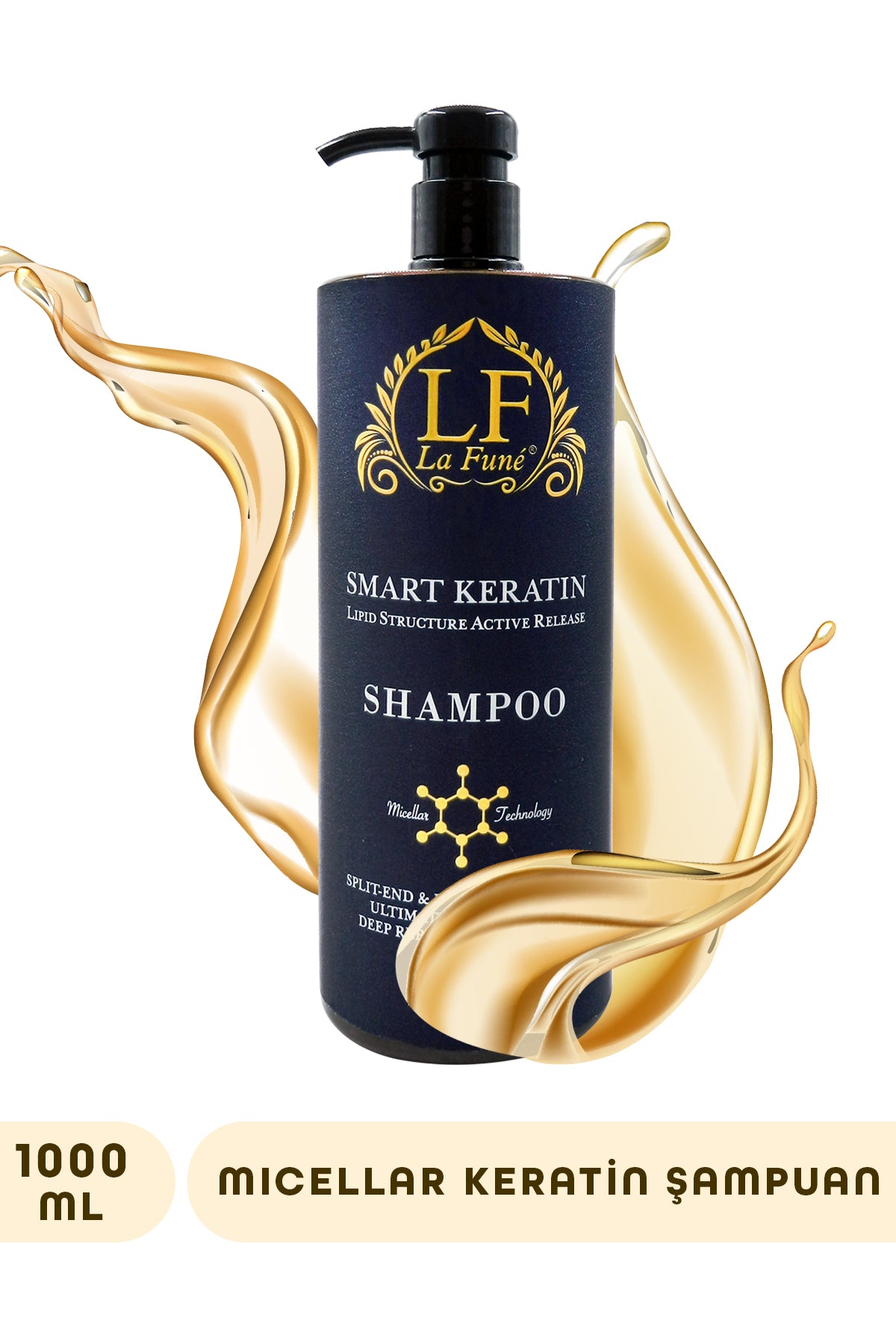 Smart Keratin Micellar Teknolojili Şampuan 1000 ml
