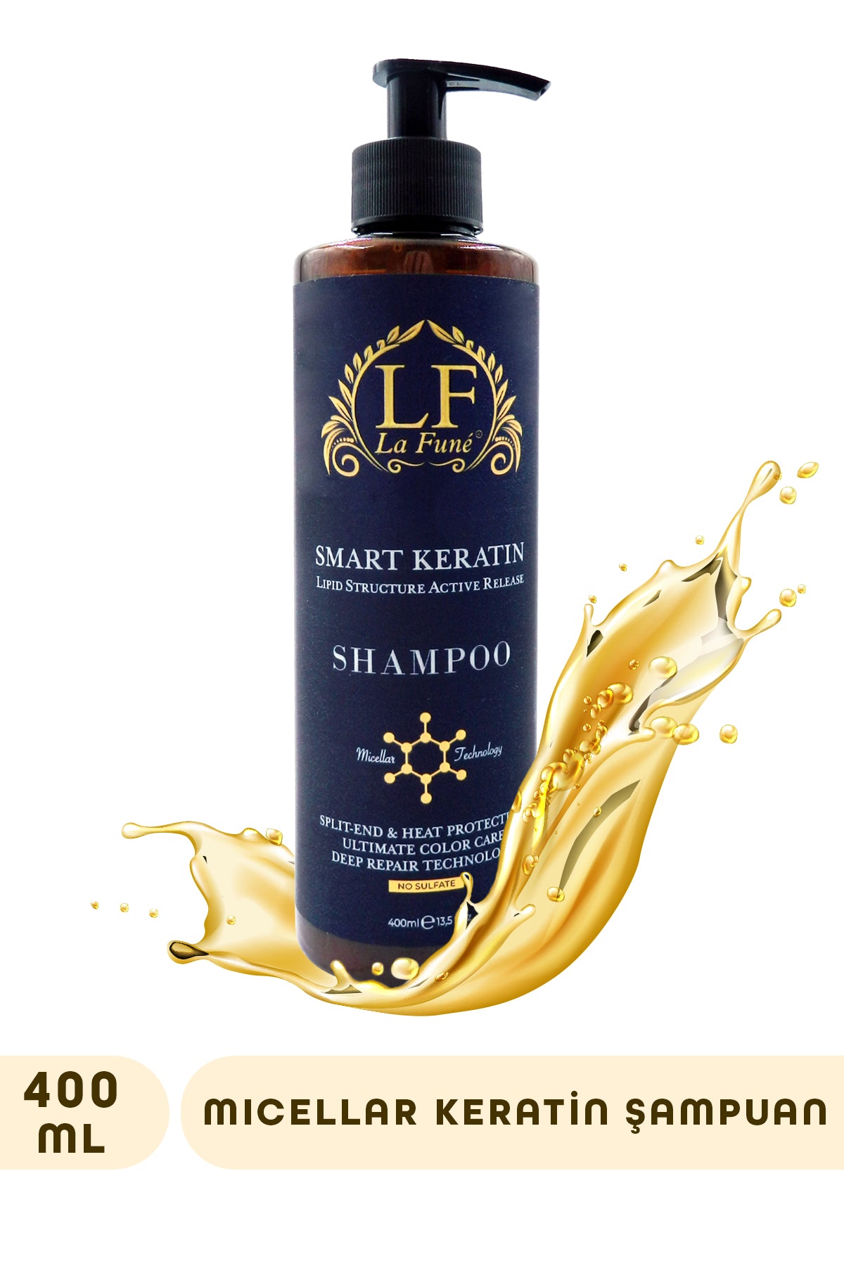 Smart Keratin Micellar Teknolojili Şampuan 400 ml