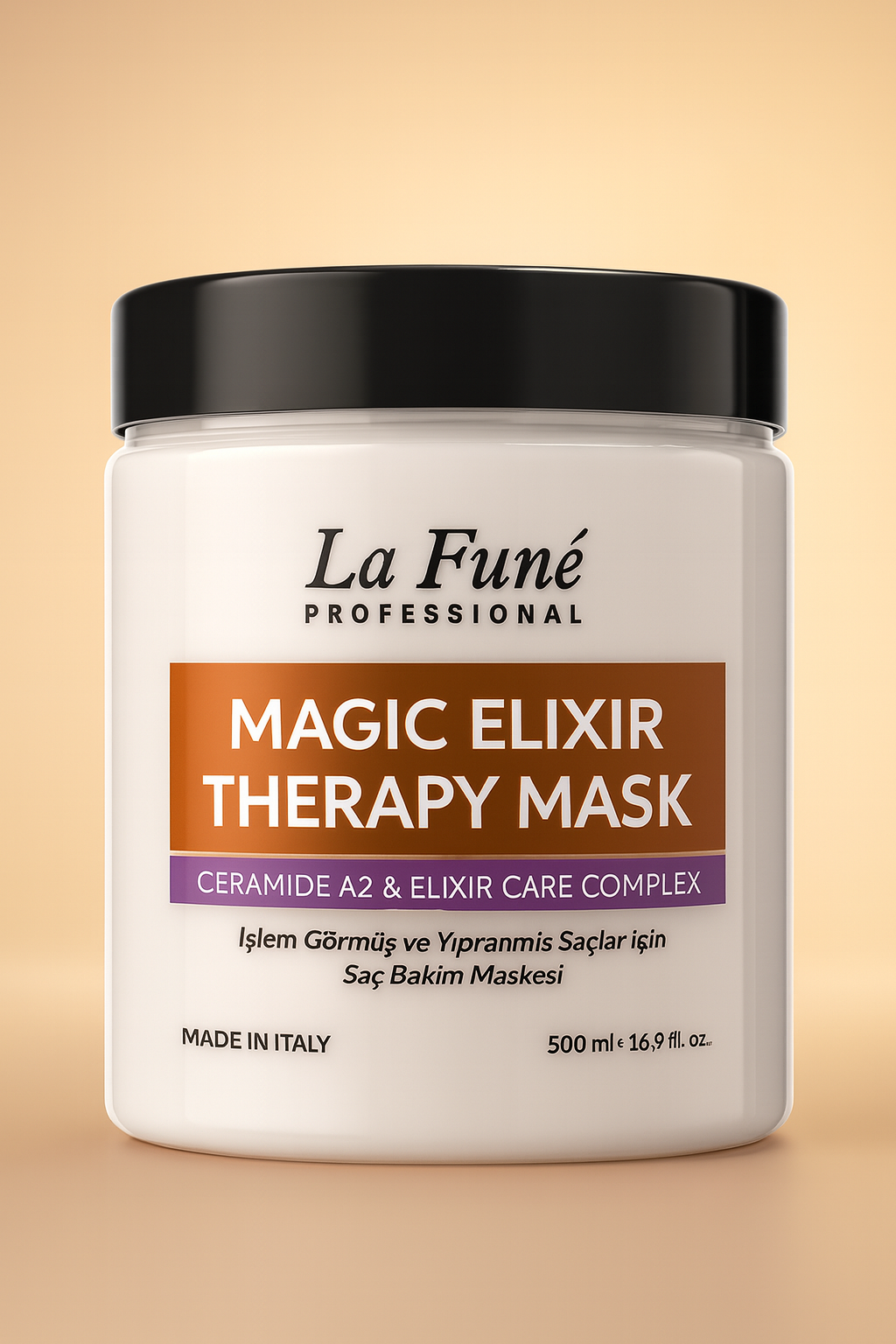 Magic Elixir Therapy Series İtalyan Özel Formül Yıpranmış Saçlar İçin Saç Bakım Maskesi 500 ml