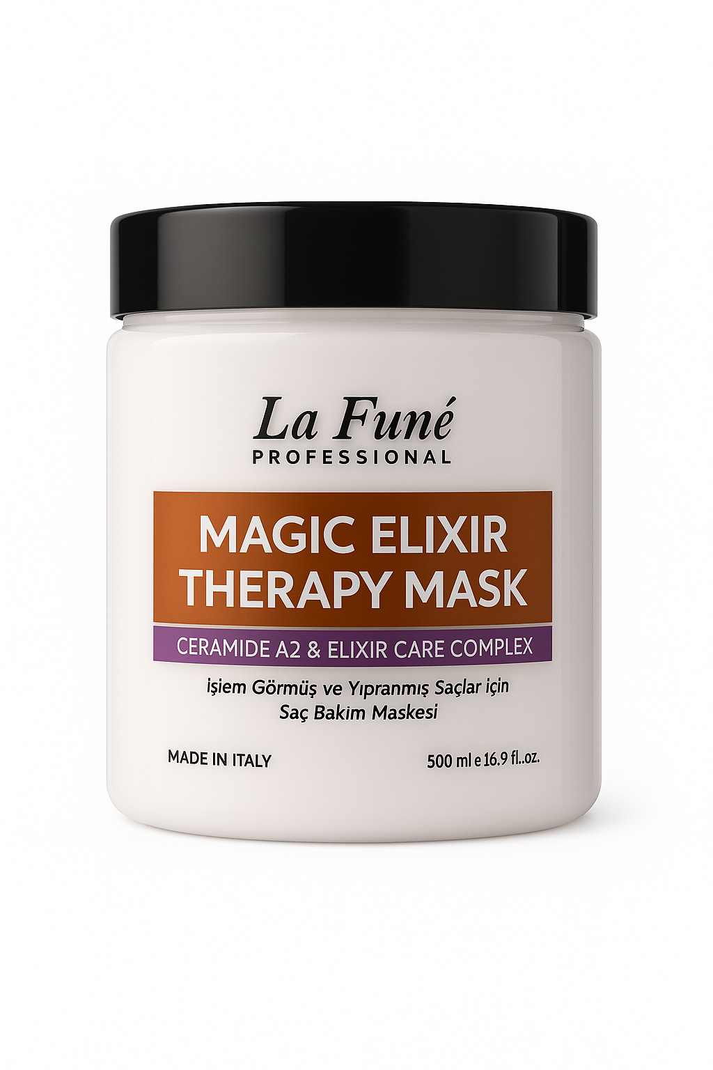 Magic Elixir Therapy Series İtalyan Özel Formül Yıpranmış Saçlar İçin Saç Bakım Maskesi 500 ml