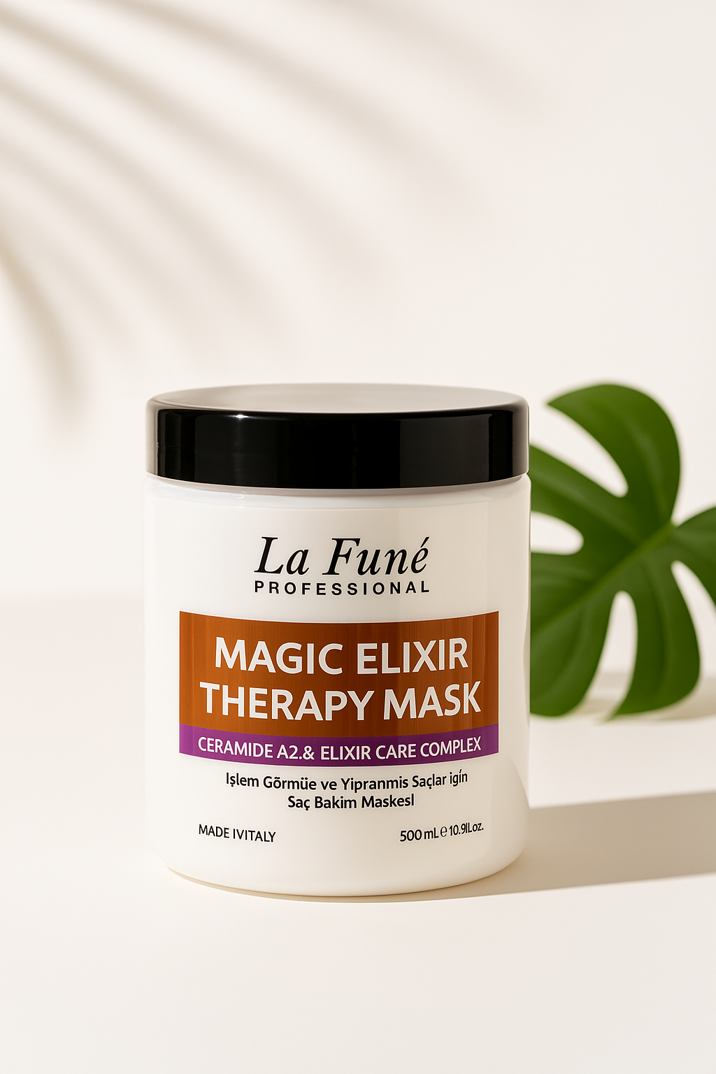 Magic Elixir Therapy Series İtalyan Özel Formül Yıpranmış Saçlar İçin Saç Bakım Maskesi 500 ml